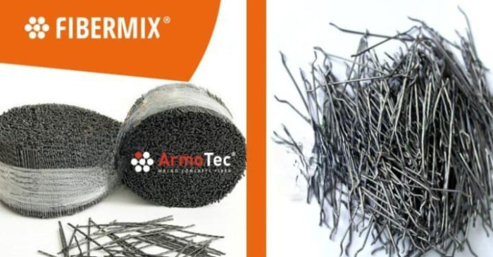 Wire steel fiber and its comparison with polypropylene