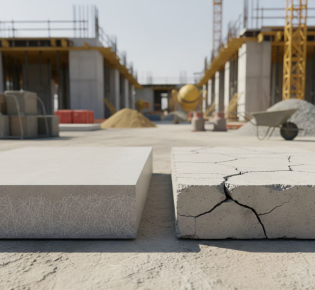 Comparison of microfiber concrete and conventional concrete
