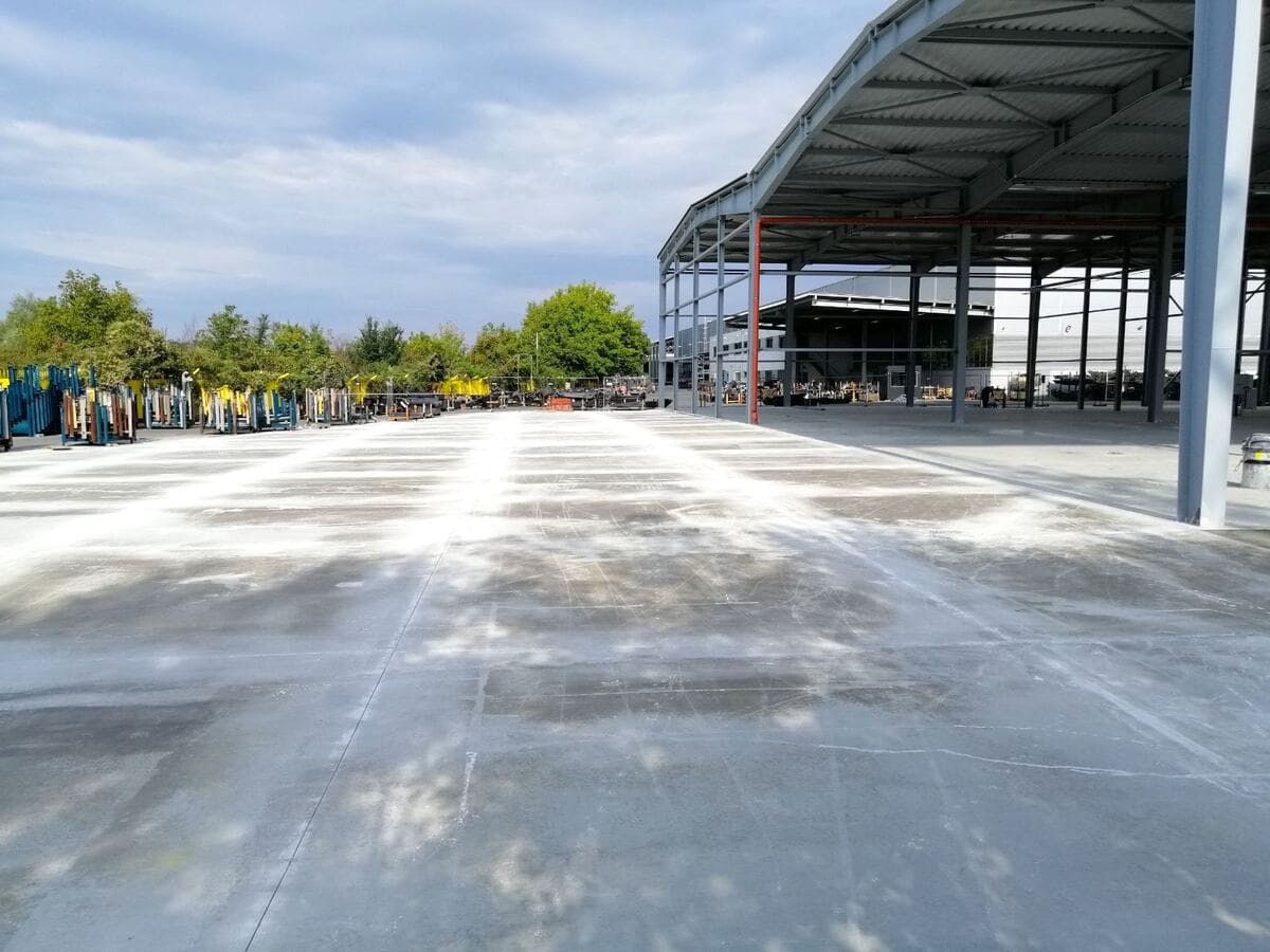 Beton pentru platforma de camioane Palfinger