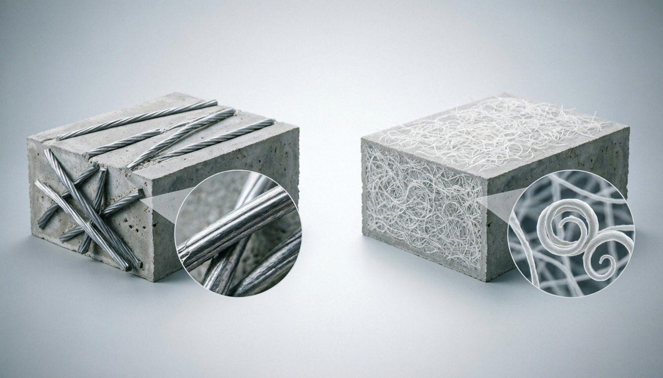 Stahldrahtfaser für Beton