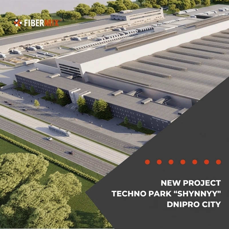 Shynnyi industrial technopark in Dnipro