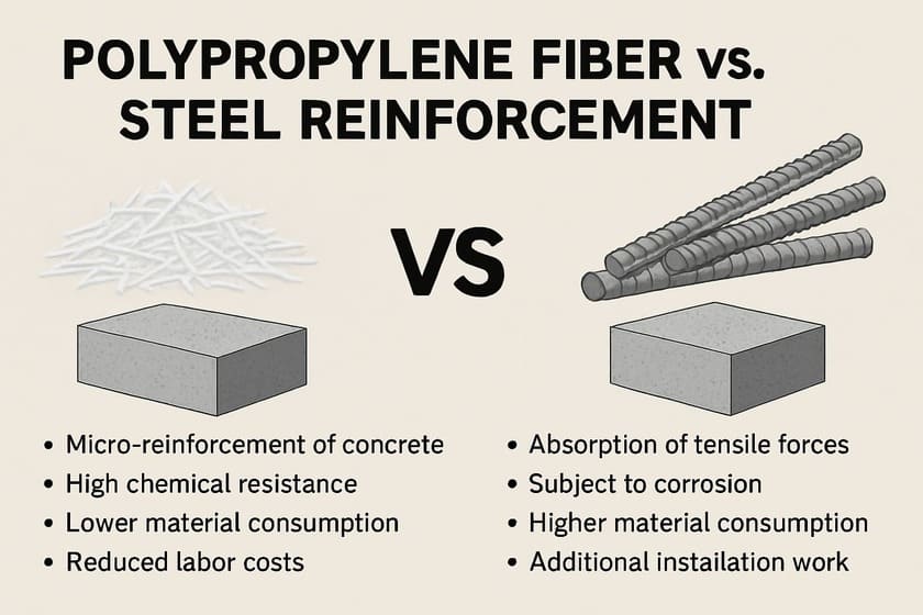 fiber vs steel reinforcement